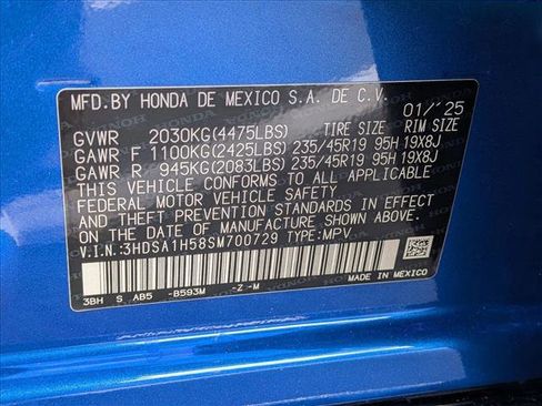 New 2025 Acura ADX A-Spec image 18