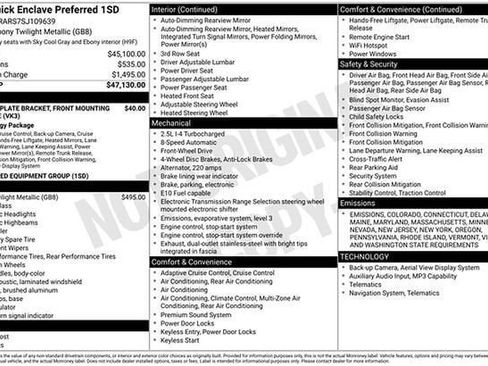 New 2025 Buick Enclave Preferred image 29