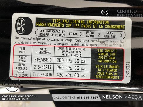 Certified 2025 MAZDA MAZDA3 s Sport image 52