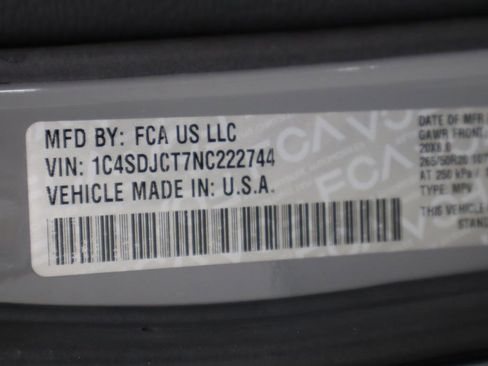 Used 2022 Dodge Durango R/T w/ Blacktop Package AWD/4WD image 41