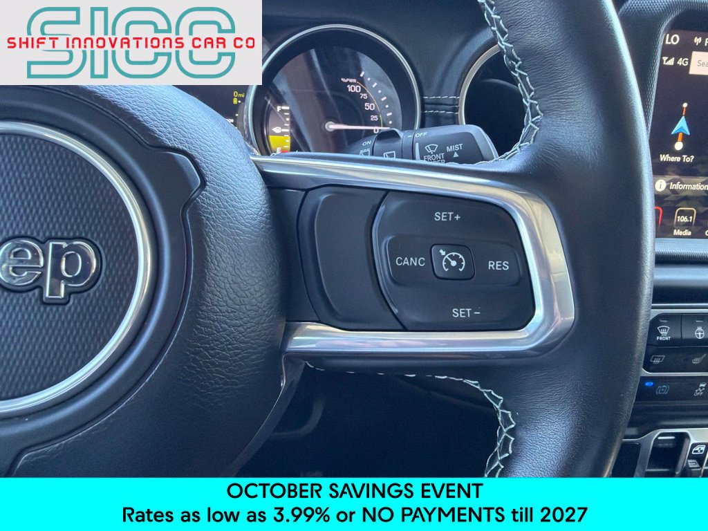 Used 2023 Jeep Wrangler Unlimited Sahara w/ Cold Weather Group AWD/4WD image 13