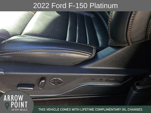 Used 2022 Ford F150 Platinum w/ Equipment Group 701A High AWD/4WD image 23
