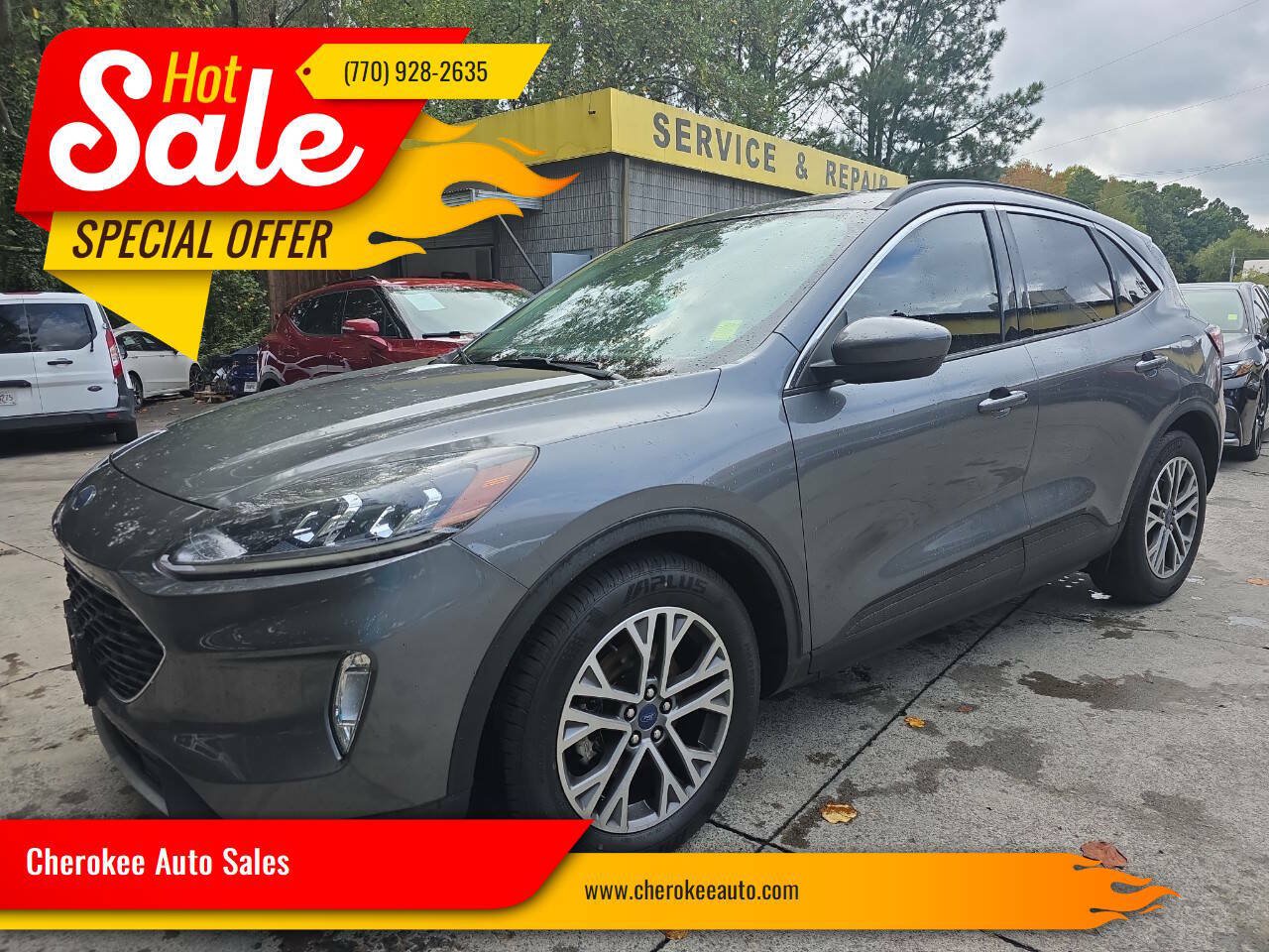 Used 2022 Ford Escape SEL w/ Technology Package FWD image 1