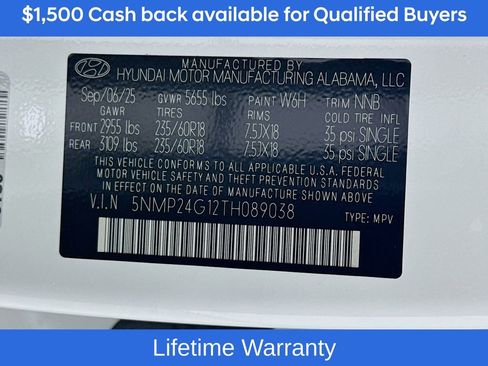 New 2026 Hyundai Santa Fe SEL image 34