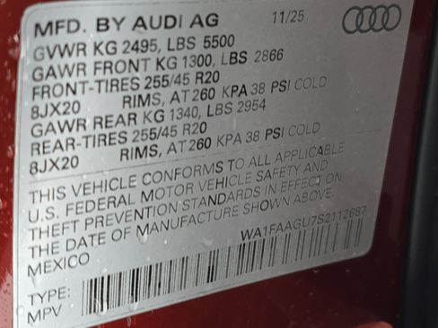 New 2025 Audi Q5 Prestige image 35