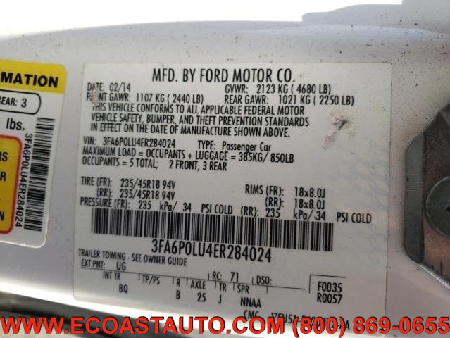 Used 2014 Ford Fusion SE w/ Equipment Group 502A FWD image 19
