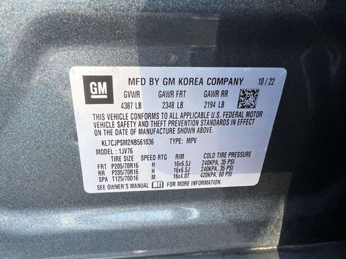 Certified 2022 Chevrolet Trax LT w/ LT Convenience Package image 19