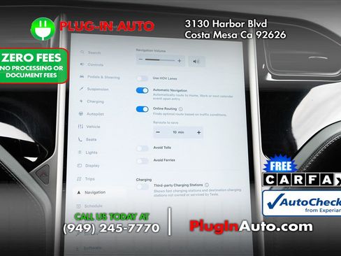 Used 2018 Tesla Model X 75D AWD/4WD image 34
