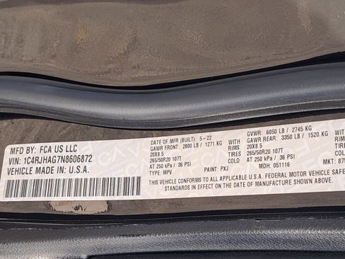 Used 2022 Jeep Grand Cherokee Altitude image 32