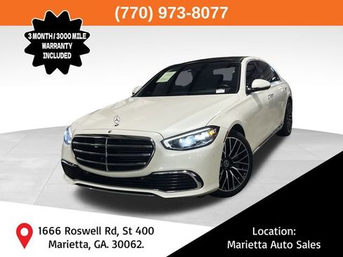 Used 2022 Mercedes-Benz S 580 4MATIC Sedan image 1