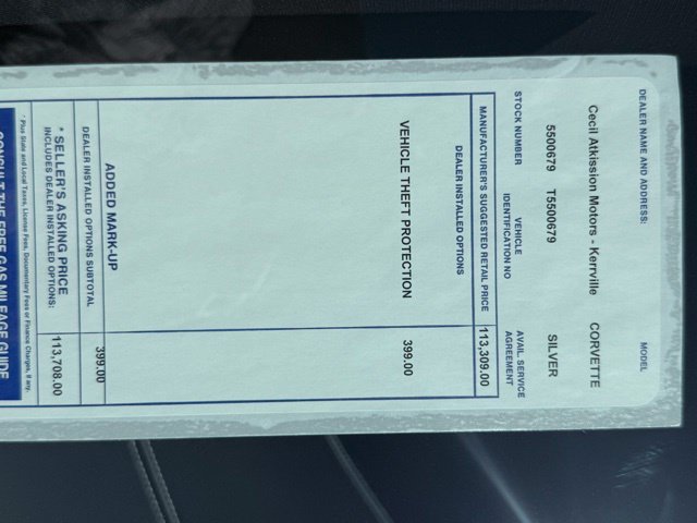 New 2026 Chevrolet Corvette E-Ray AWD/4WD image 30