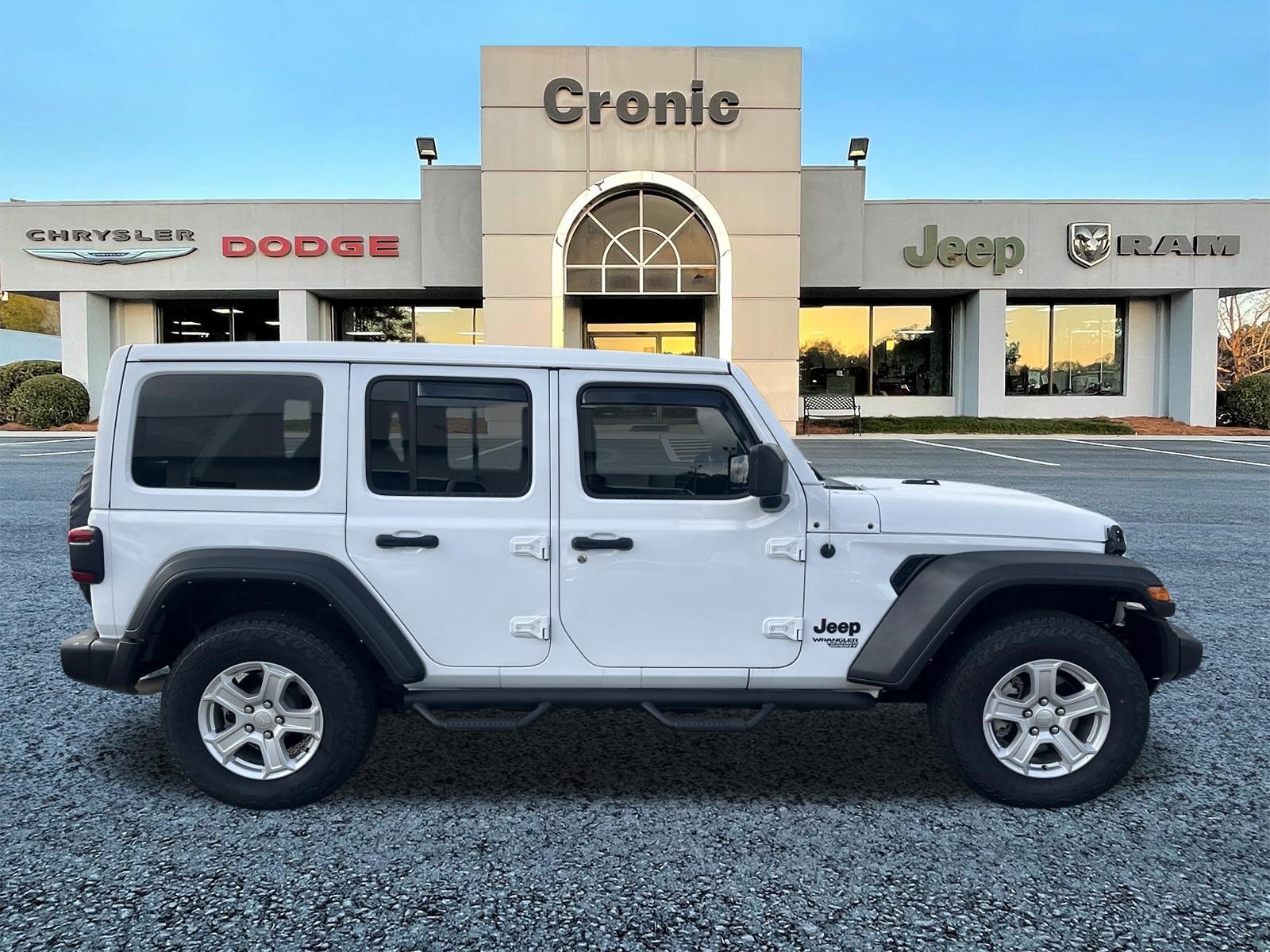 Used 2021 Jeep Wrangler Unlimited Sport w/ Sun And Sound Package AWD/4WD image 2