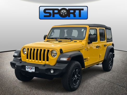 Used 2021 Jeep Wrangler Unlimited Sport image 1