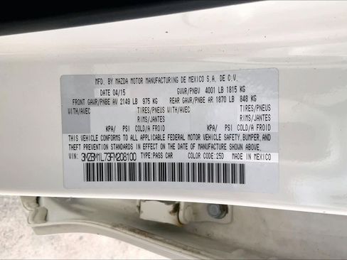 Used 2015 MAZDA MAZDA3 i Touring w/ Technology Package image 31