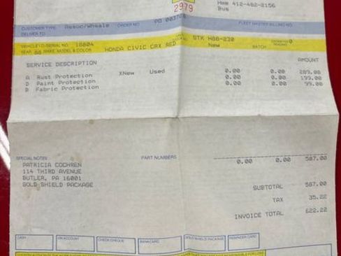 Used 1988 Honda CRX DX image 74