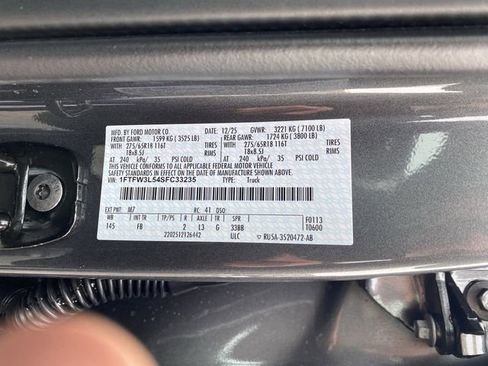 New 2025 Ford F150 XLT w/ Equipment Group 302A MID image 30