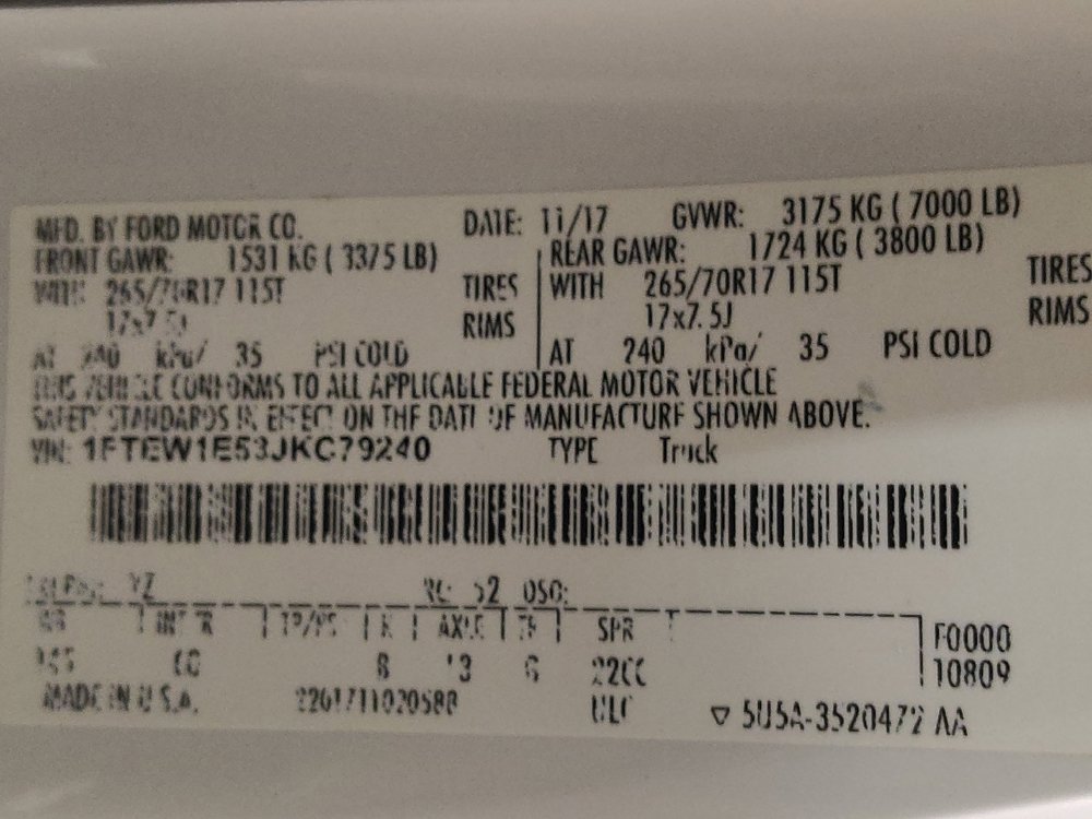 Used 2018 Ford F150 XL w/ Equipment Group 101A Mid AWD/4WD image 33