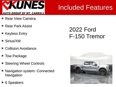 Used 2022 Ford F150 Tremor w/ Trailer Tow Package AWD/4WD image 3