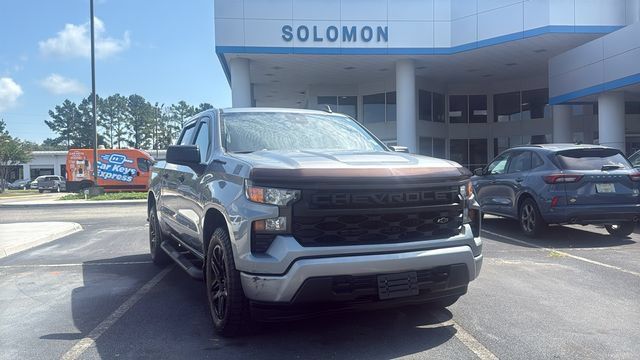 Used 2023 Chevrolet Silverado 1500 Custom w/ LPO, Dark Essentials Package RWD image 1