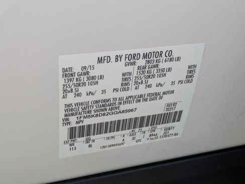 Used 2016 Ford Explorer XLT w/ Equipment Group 201A AWD/4WD image 25