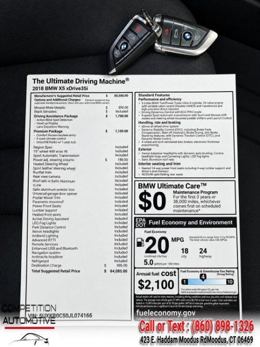 Used 2018 BMW X5 xDrive35i AWD/4WD image 23