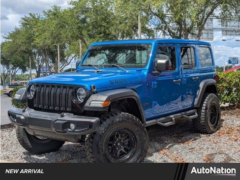 Used 2021 Jeep Wrangler Unlimited Sport AWD/4WD image 1
