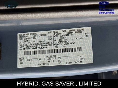 Certified 2023 Ford F150 Limited image 34