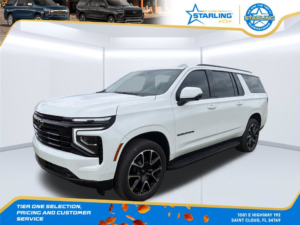 New 2026 Chevrolet Suburban RST w/ Advanced Technology Package AWD/4WD 360° Tour