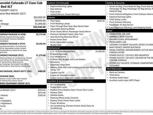 Used 2023 Chevrolet Colorado LT w/ LT Convenience Package III image 23