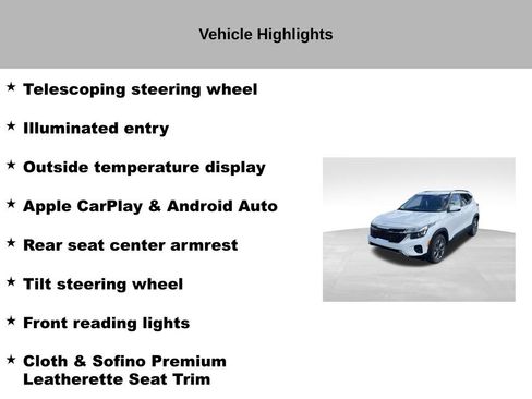 Certified 2024 Kia Seltos S FWD image 17