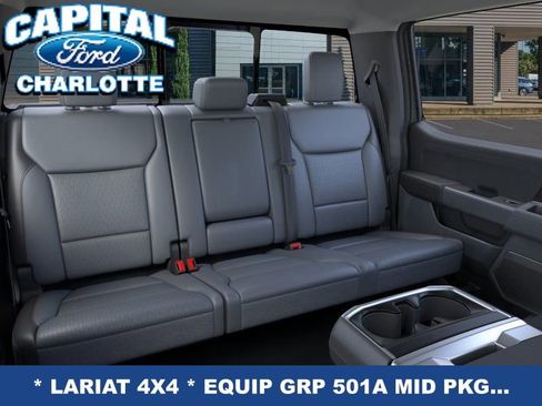 New 2025 Ford F150 Lariat w/ Equipment Group 501A Mid image 12
