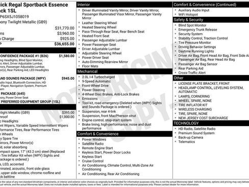 Used 2018 Buick Regal Essence w/ Driver Confidence Package #1 image 9