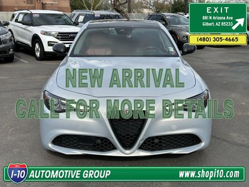 Used 2020 Alfa Romeo Giulia Ti w/ Nero Edizione image 3
