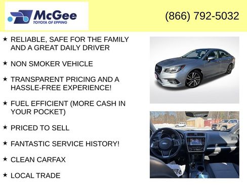 Used 2019 Subaru Legacy 2.5i Sport image 4