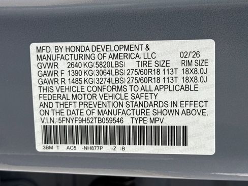 New 2026 Honda Passport TrailSport image 28