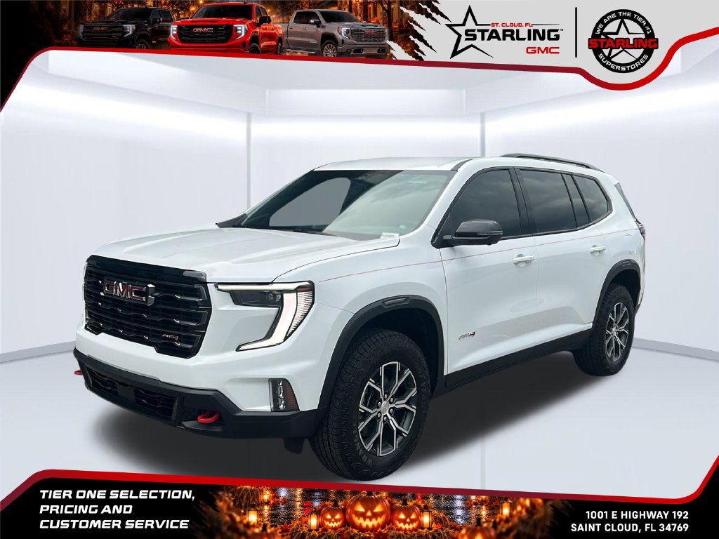 New 2026 GMC Acadia AT4 w/ Luxury Package AWD/4WD 360° Tour