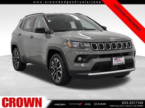 Certified 2024 Jeep Compass Limited AWD/4WD image 1