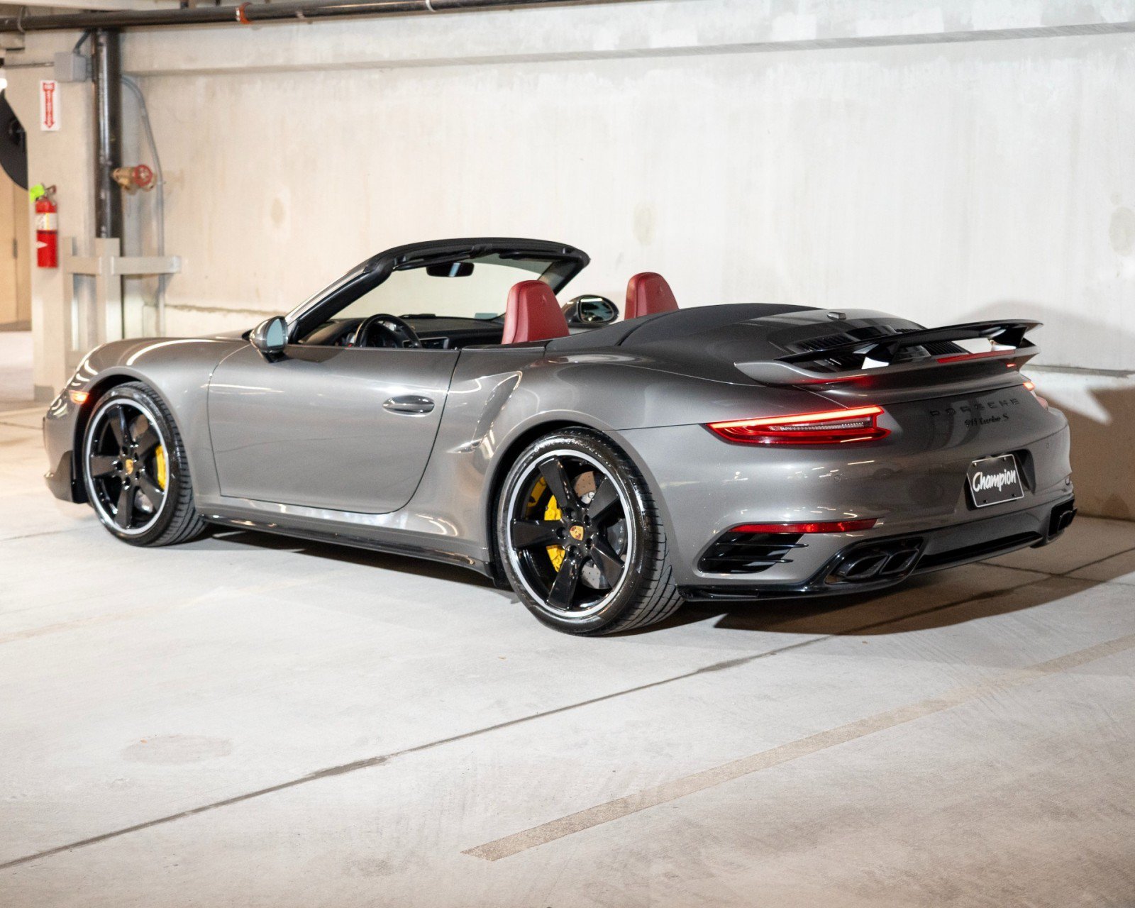 Certified 2017 Porsche 911 Turbo S AWD/4WD image 3