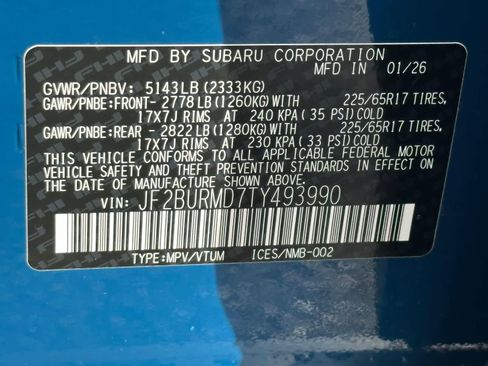 New 2026 Subaru Outback Wilderness image 29