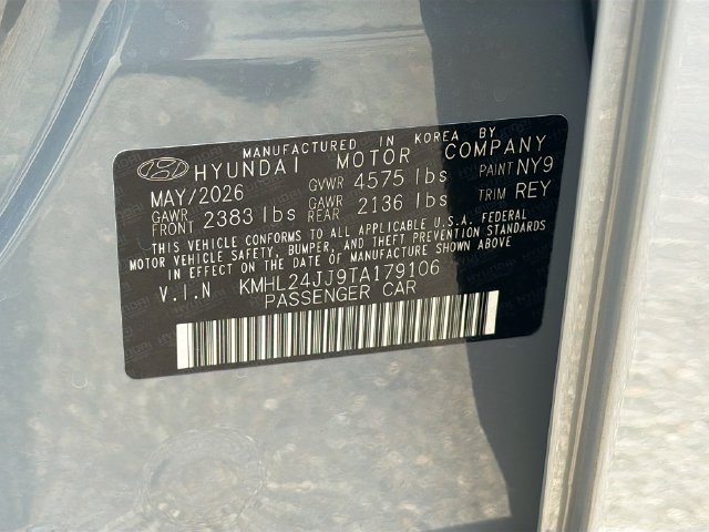 New 2026 Hyundai Sonata Blue FWD image 31