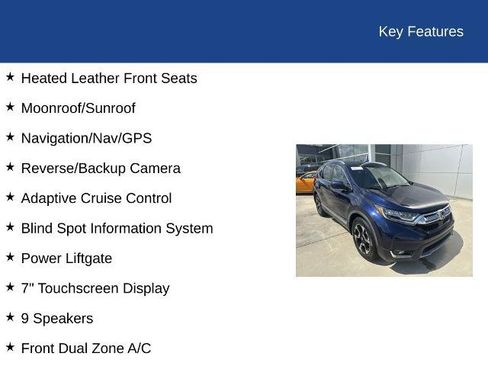 Used 2017 Honda CR-V Touring image 35