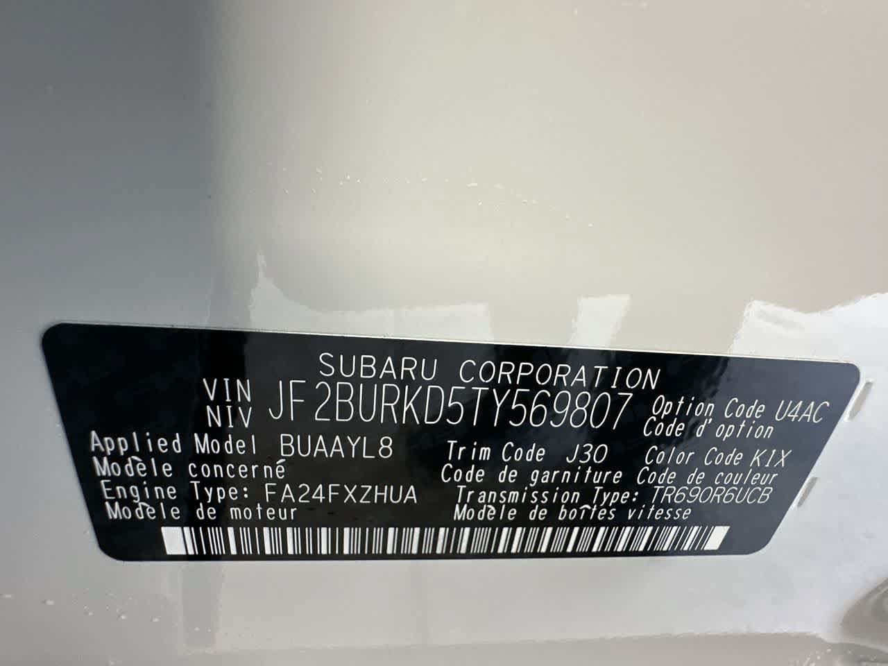 New 2026 Subaru Outback Wilderness AWD/4WD image 29
