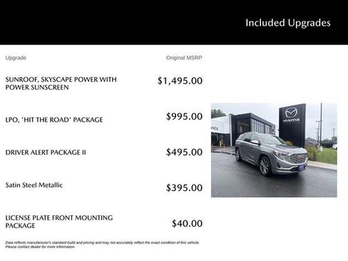 Used 2018 GMC Terrain Denali w/ LPO, 'HIT The Road' Package AWD/4WD image 5