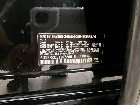 Used 2018 BMW X5 sDrive35i w/ M Sport Package RWD image 32