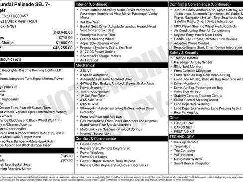 New 2026 Hyundai Palisade SEL AWD/4WD image 3