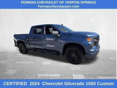Certified 2024 Chevrolet Silverado 1500 Custom w/ Turbomax Blackout Package