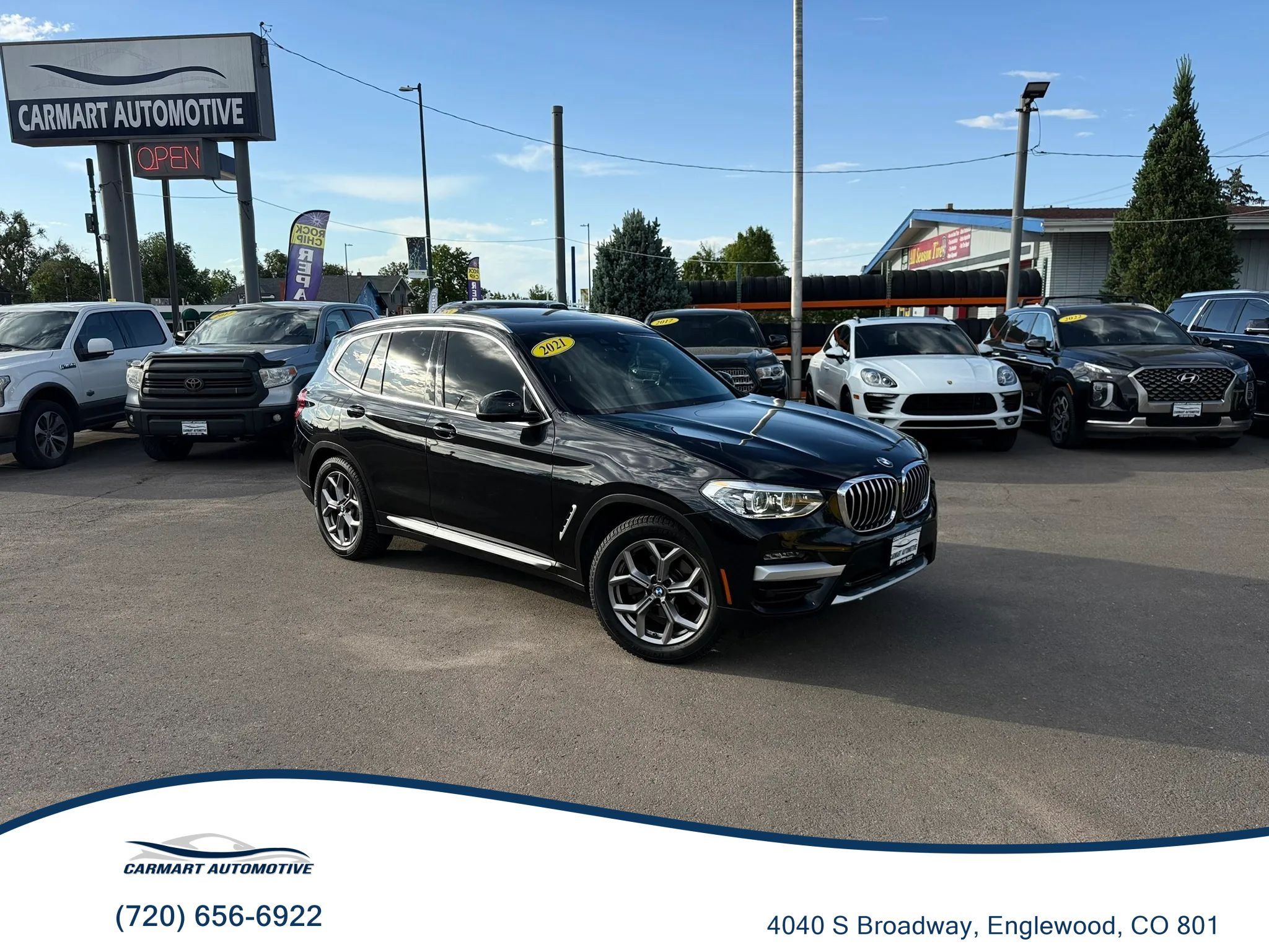 Used 2021 BMW X3 xDrive30i w/ Premium Package AWD/4WD image 1