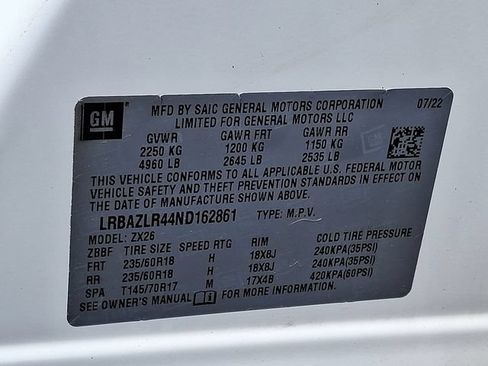 Certified 2022 Buick Envision Preferred FWD image 31
