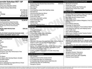 New 2026 Chevrolet Suburban RST w/ Comfort Package video 4