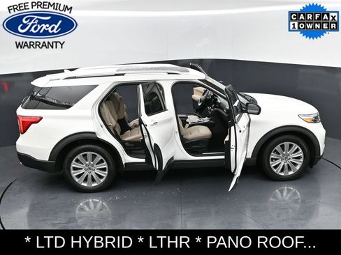 Used 2021 Ford Explorer Limited w/ Hybrid Equipment Group 310A RWD image 33